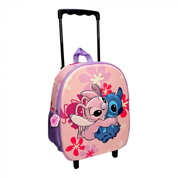 Troler 3D, 32x26x11cm, multicolor, bretele ajustabile si intarite, Happy, Stitch, Disney [1]
