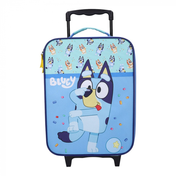 Troler copii, dimensiuni 41x30x14 cm, Multicolor, Made To Roll, Bluey [2]