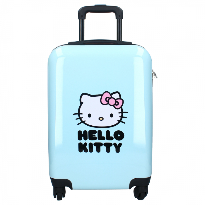 Troler copii, dimensiuni 46x33x21 cm, ABS, Multicolor, Voyage Vibes, Hello Kitty [2]