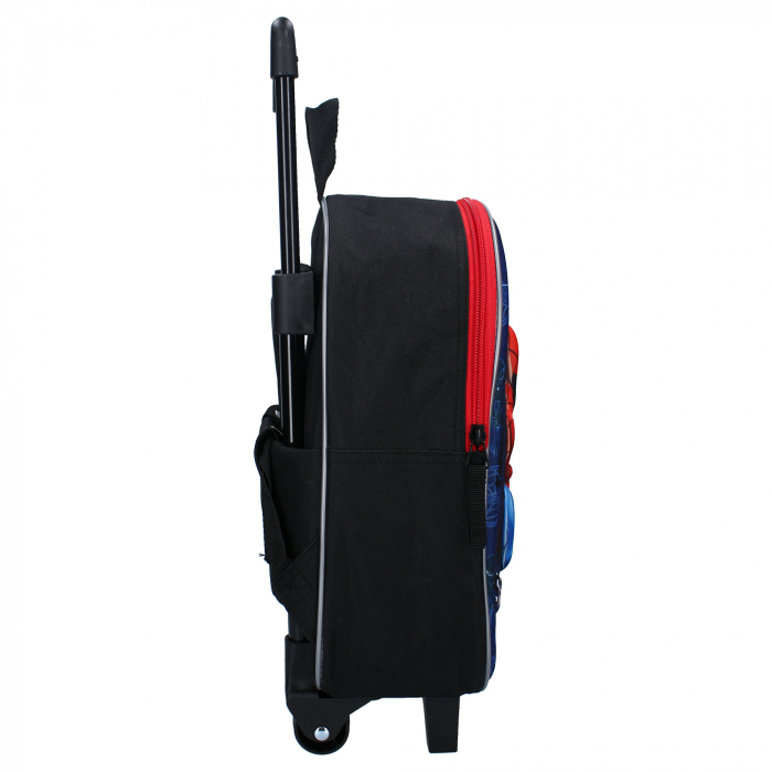 Troler multicolor 3D, cu bretele ajustabile si intarite, 32x26x11 cm, Great Escapes, Spiderman [3]