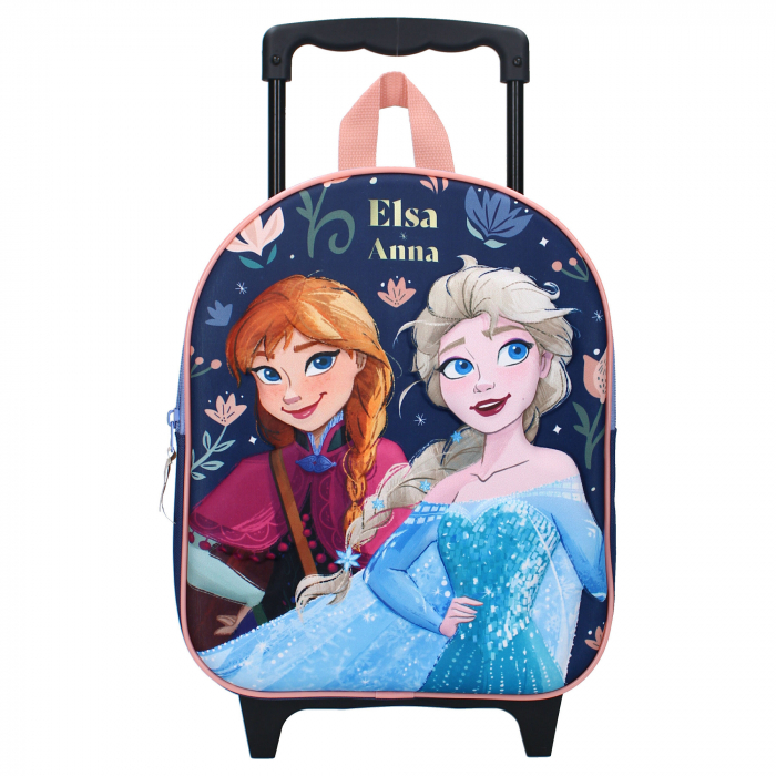 Troler multicolor 3D, cu bretele ajustabile si intarite, 33x25x11 cm, Great Escapes, Frozen II [2]