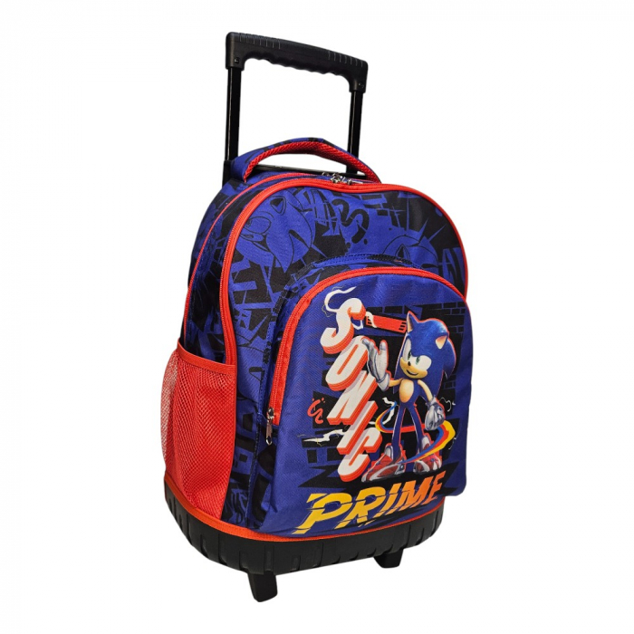 Troler multicolor cu bretele ajustabile si intarite, Grande, doua compartimente, 44x33x23 cm, Sonic [1]