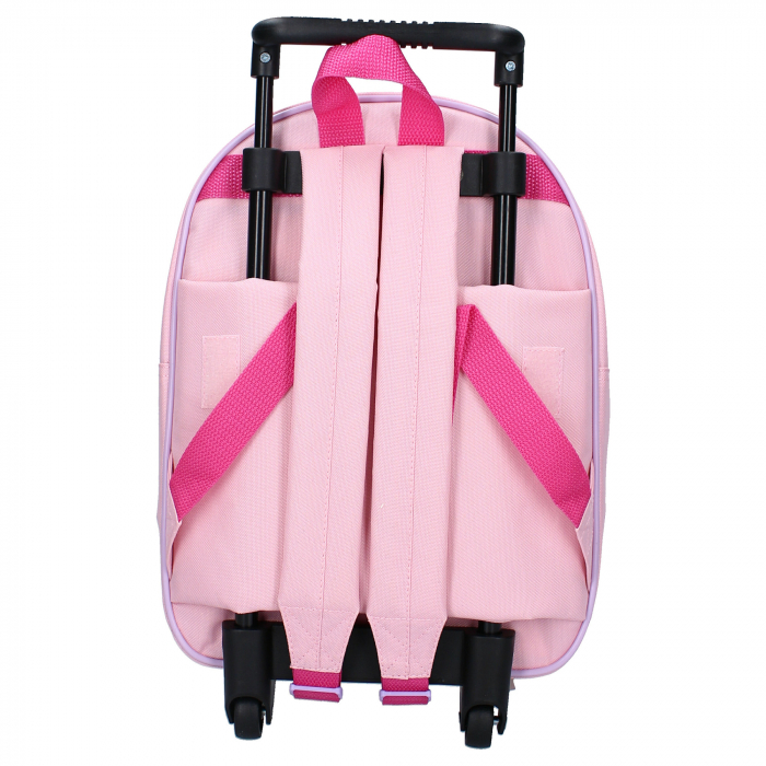 Troler multicolor, cu un compartiment, 33x25x12 cm, beretele ajustabile si captusite, Glam It Up, Minnie Mouse [4]
