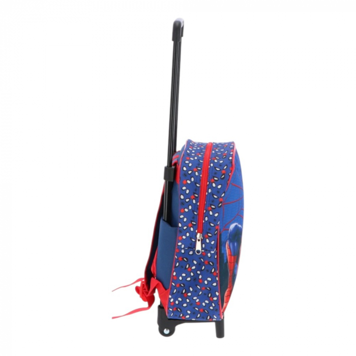 Troler prescolari, 31x24x10 cm, multicolor, cu bretele ajustabile, Spiderman [3]