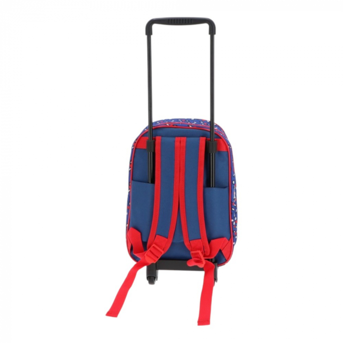 Troler prescolari, 31x24x10 cm, multicolor, cu bretele ajustabile, Spiderman [4]