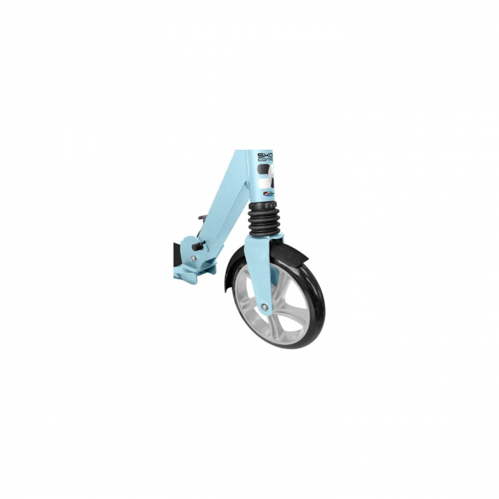 Trotineta Pliabila, cu Suspensie Dubla si Ghidon Reglabil, Roti PU 200 mm, ABEC 7, pentru Varsta 7+, sarcina maxima 100 kg, Blue Skids Control Oxygen [4]