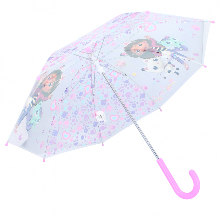 Umbrela pentru copii, multicolor, diametru 70 cm, Gabby's Dollhouse [4]