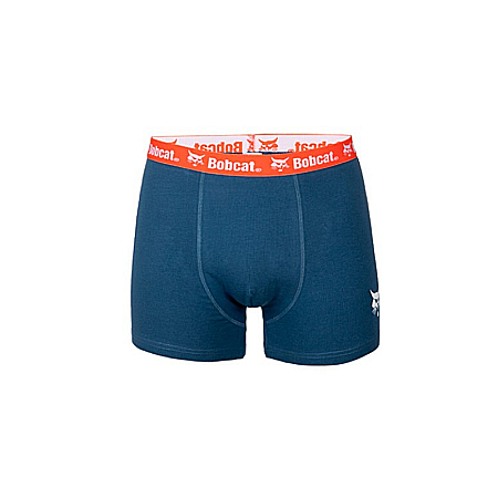 Lenjerie intimă bărbați - Boxeri bărbați, cu bandă logo, albastru, Bobcat