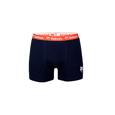 Lenjerie intimă bărbați - Boxeri bărbați, cu bandă logo, bleumarin, Bobcat