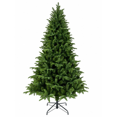 Brazi artificiali - Brad artificial verde 210 cm PVC/PE 1255 vârfuri