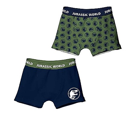 Lenjerie intimă și șosete - Set 2 perechi boxeri pentru băieți, multicolor, Jurassic World