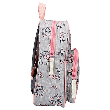 Rucsac gri cu două compartimente, 29x23x9 cm, Marie, The Aristocats, Disney [2]