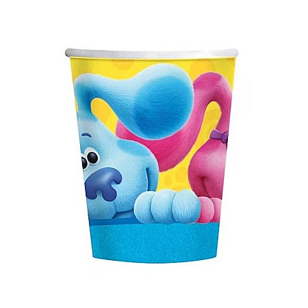 Veselă - 8x Pahar, Stor, Hârtie, 250 ml, Multicolor