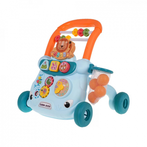 Premergătoare și antemergătoare - Antepremergator multifunctional cu activitati educative, Blue