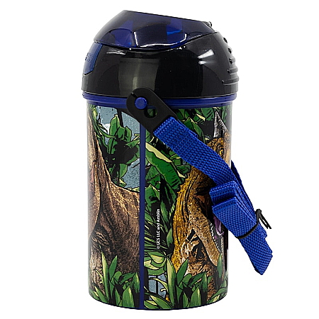 Reduceri - Sticlă plastic sport Jurassic World, 450 ml Verde