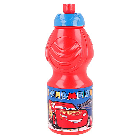 Sticle pentru lichide - Sticlă Disney Cars 400 ml, Plastic, Multicolor