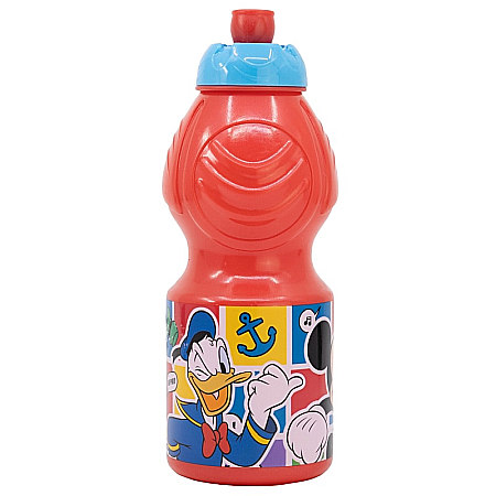 Sticle pentru lichide - Sticlă pentru apă, sport, 400 ml, multicolor, fără BPA, Better Together, Mickey Mouse