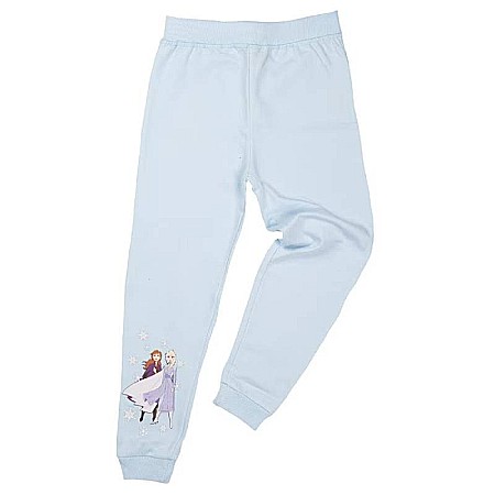 Pantaloni și treninguri copii - Pantaloni trening fete, albastru, Frozen, Disney