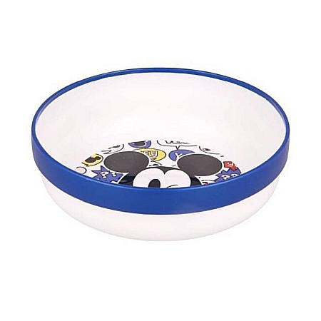 Bol antiderapant, multicolor, compatibil cu microunde, plastic fără BPA, Disney, Mickey Mouse [2]