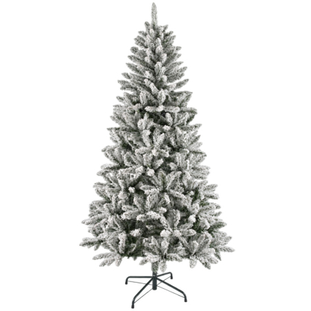 Brazi artificiali - Brad artificial cu zăpadă 210 cm PVC 1000 vârfuri