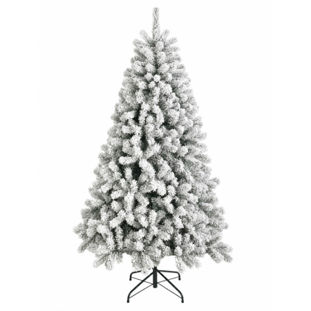 Brazi artificiali - Brad artificial cu zăpadă 210 cm PVC 1200 vârfuri
