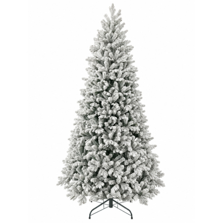 Brazi artificiali - Brad artificial cu zăpadă 210 cm PVC/PE 2723 vârfuri