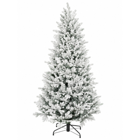 Brazi artificiali - Brad artificial cu zăpadă 210 cm PVC/PE 928 vârfuri