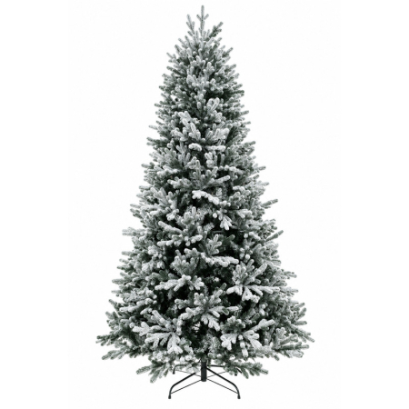 Brazi artificiali - Brad artificial cu zăpadă 240 cm PVC/PE 1326 vârfuri