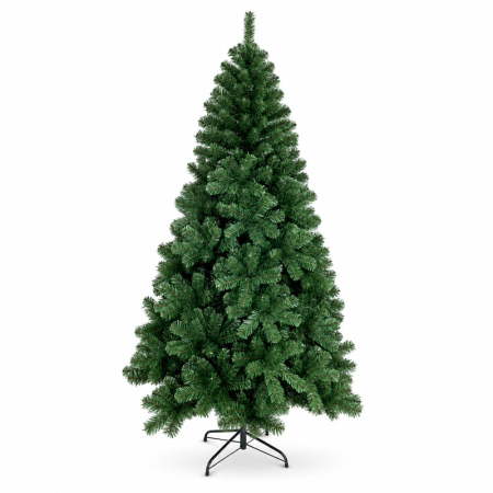 Brazi artificiali - Brad artificial verde 210 cm PVC 1000 vârfuri