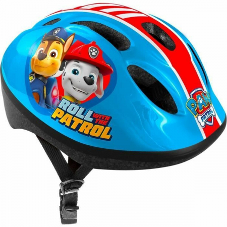 Activități sportive - Casca pentru copii Paw Patrol, PVC, 53-56 cm, Multicolor