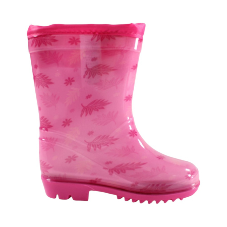 Cizme de ploaie cu șnur, roz, Happy, Stitch [2]
