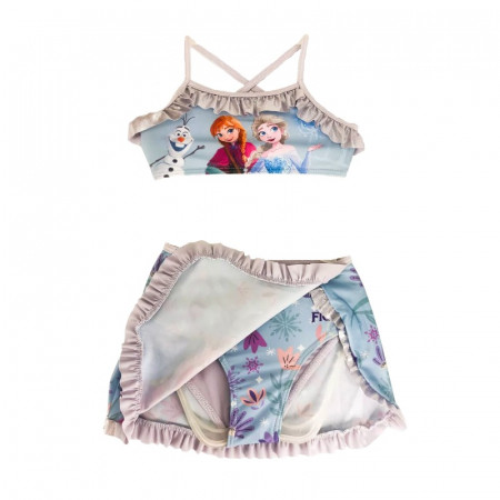 Costum de baie pentru fetite, multicolor, Frozen [2]
