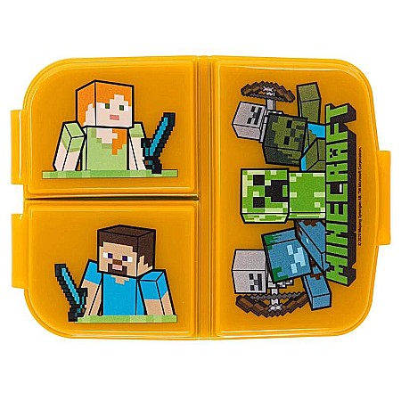 Cutie sandwich multicompartimente Minecraft Verde [1]