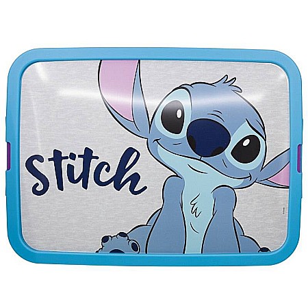 Cutie pentru depozitare, din plastic, cu capac, 23 L, multicolor, 40x27x29 cm, Stitch [2]