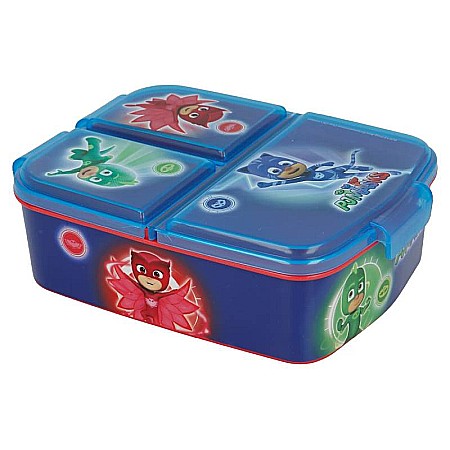 Cutie sandwich, multicompartimente, pentru copii, multicolor, fără BPA, PJ Masks [2]