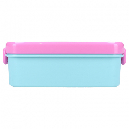 Cutie sandwich multicolor, fara BPA, cu garnitura si inchidere ermetica, 16x13x5 cm, Gabby's Dollhouse [2]