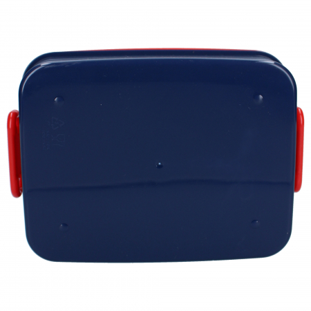 Cutie sandwich multicolor, fara BPA, cu garnitura si inchidere ermetica, 16x13x5 cm, Spidey Lunch Bunch [4]