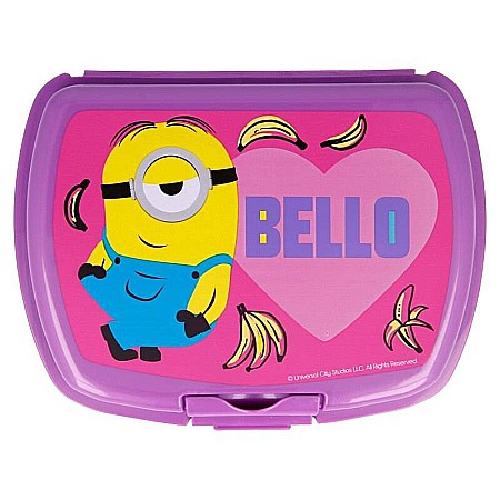 Cutie sandwich, multicolor, fără BPA, 18.2 x 13.6 x 6.7, Minions [2]