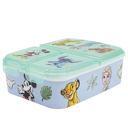 Cutie sandwich, multicompartimente, multicolor, fără BPA, Disney, 100 [0]