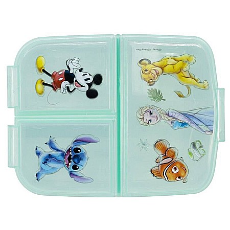 Cutie sandwich, multicompartimente, multicolor, fără BPA, Disney, 100 [2]