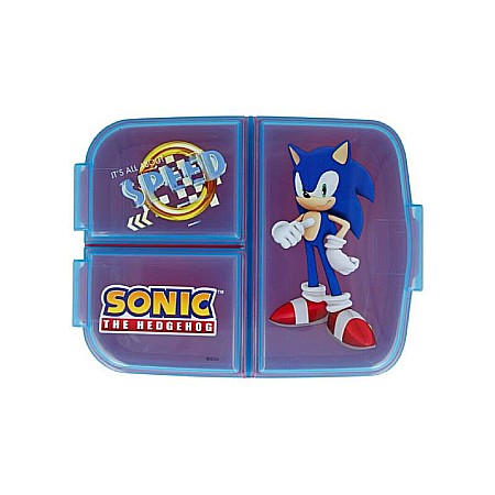 Cutie sandwich multicompartimente Sonic Albastru [2]