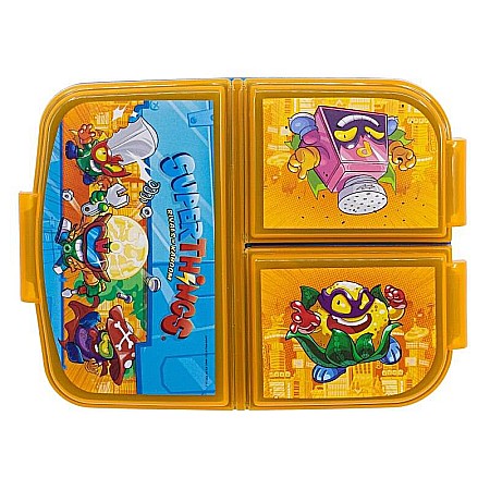 Cutie sandwich, multicompartimente, multicolor, fără BPA, Superthings [2]