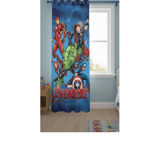 Covoare si draperii - Draperie pentru copii, 140x290 cm, multicolor, Avengers