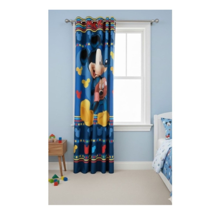 Copii - Draperie pentru copii, 140x290 cm, multicolor, Mickey Mouse