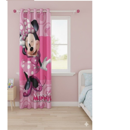 Covoare si draperii - Draperie pentru copii, 140x290 cm, multicolor, Minnie Mouse