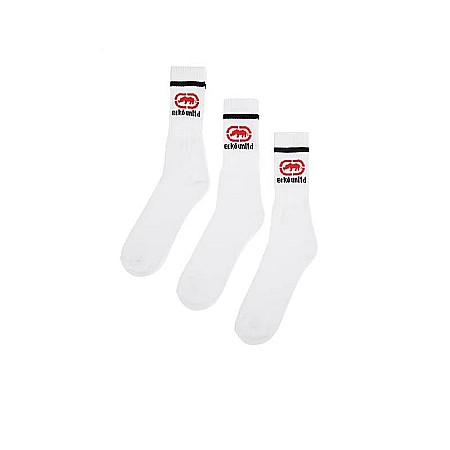 Adulți - Set 3 Perechi Șosete Bărbați lungi alb Ecko Unlimited