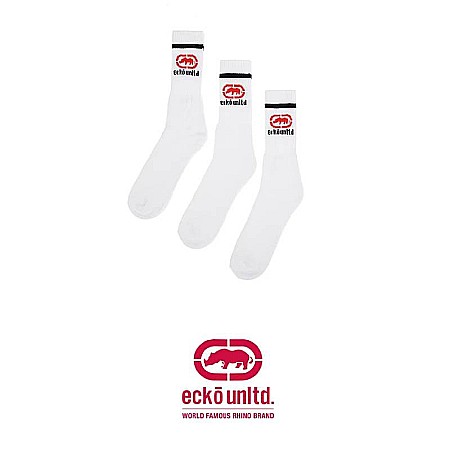 Set 3 Perechi Șosete Bărbați lungi alb Ecko Unlimited [1]