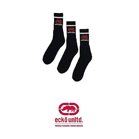 Set 3 Perechi Șosete Bărbați lungi negru Ecko Unlimited [1]