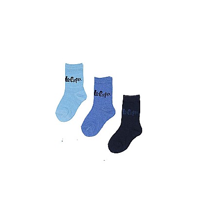 Lenjerie intimă și șosete - Set 3 perechi șosete copii, multicolor, Lee Cooper, lee02