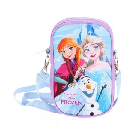 Accesorii școlare - Geanta de umar, multicolor, beretea ajustabila, 18x11x2 cm, Frozen